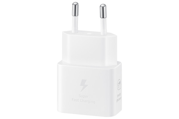Samsung Schnellladegerät T2510 USB-C 25W ohne Datenkabel White