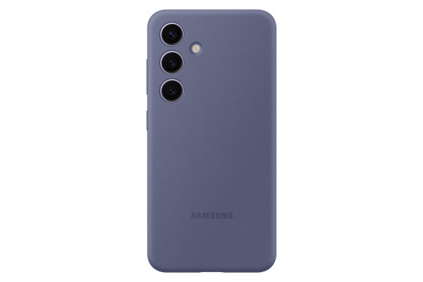 Samsung Silicone Case, Violet + Displayschutz