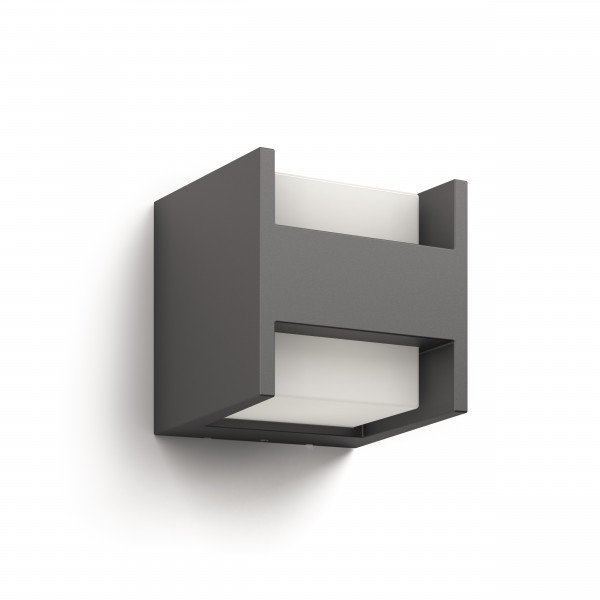 Philips Outdoor A-Label Arbour Wand UE up down 3.8W 27K anthrazit