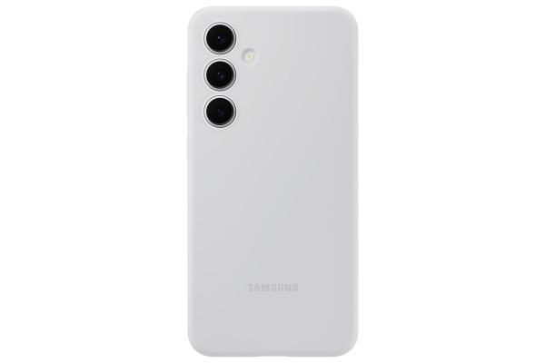 Samsung Silicone Case, gray + Displayschutz