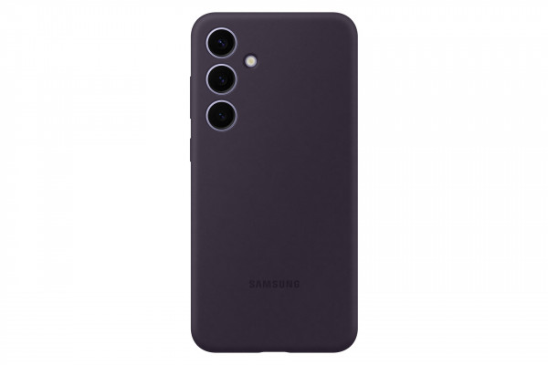 Samsung Silicone Case, Dark Violet + Displayschutz