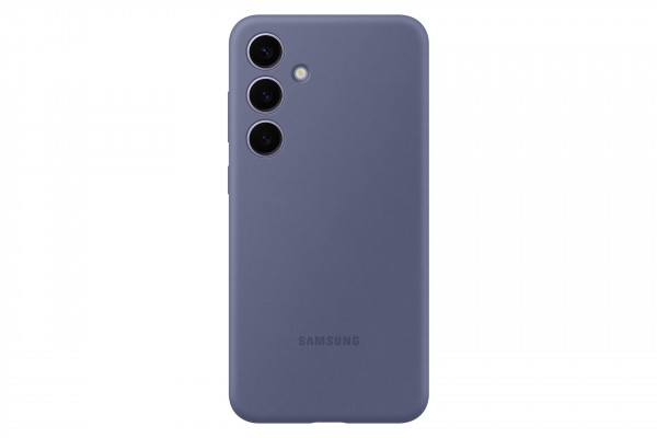 Samsung Silicone Case, Violet + Displayschutz