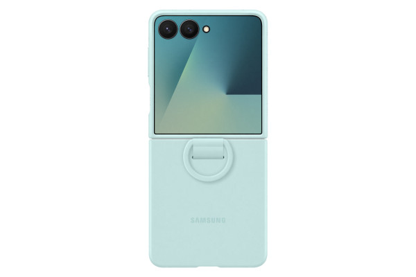Samsung Ring Case (Silicone), Light Cyan