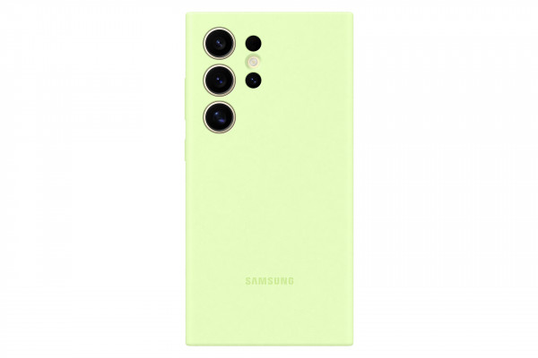 Samsung Silicone Case, Lime + Displayschutz