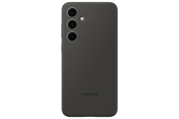 Samsung Silicone Case, black + Displayschutz