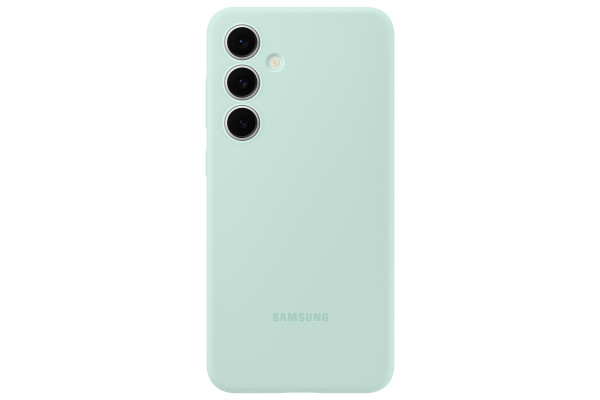 Samsung Silicone Case, mint + Displayschutz
