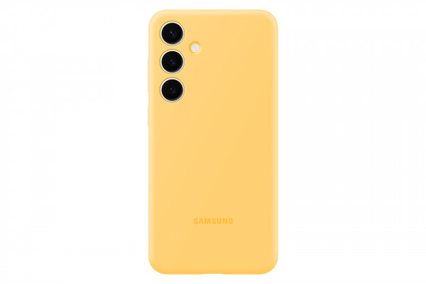 Samsung Silicone Case, Yellow + Displayschutz