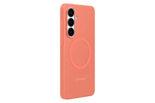 Samsung Silicone Magnet Case, Coralred
