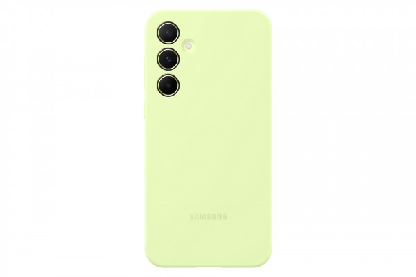 Samsung Silicone Case, Lime + Displayschutz