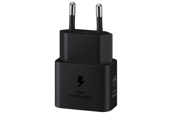 Samsung Schnellladegerät T2510 USB-C 25W ohne Datenkabel Black