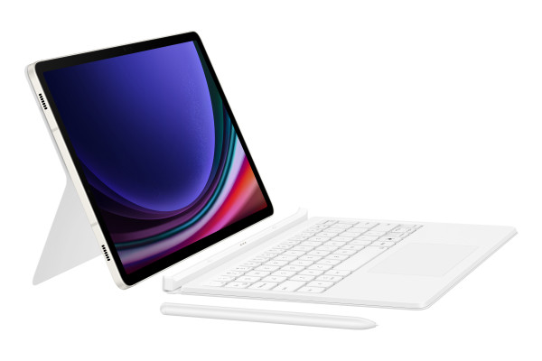 Samsung Book Cover Keyboard Tab S10 Lite White