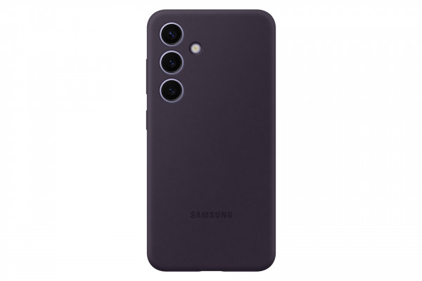 Samsung Silicone Case, Dark Violet + Displayschutz