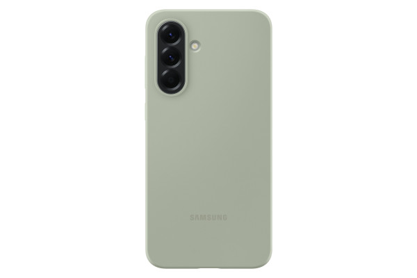 Samsung Silicone Case, Sage Green + Mobeen Glas