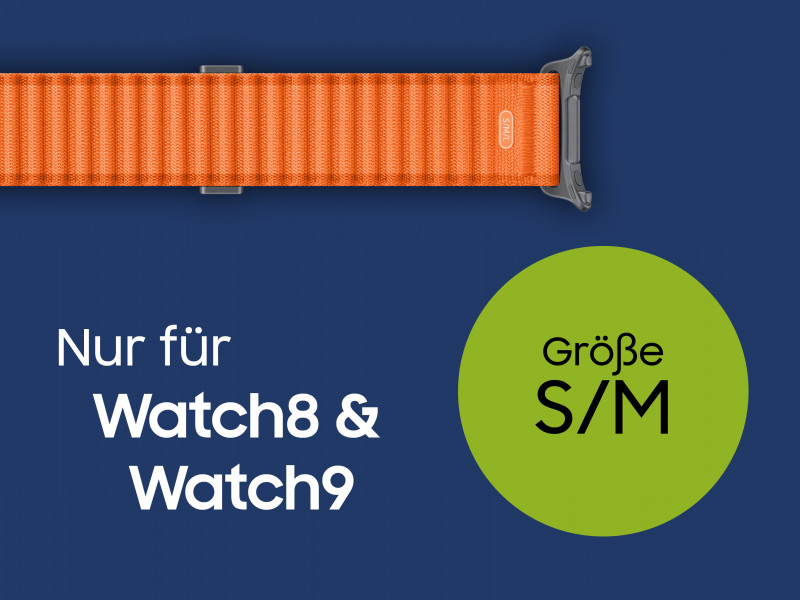 Link zu den reduzierten Samsung Armbändern in der Größe S und M